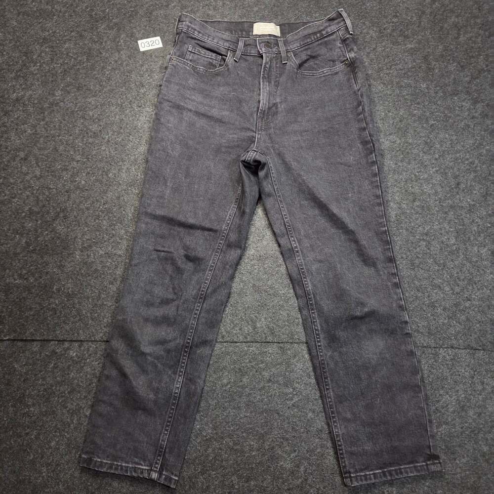 Everlane The Original Cheeky Jean Size 28 Crop Black Organic Cotton